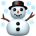Muñeco nieve :nieve